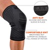 Proflex By Ergodyne Knee Compression Sleeve, Black, XL 601